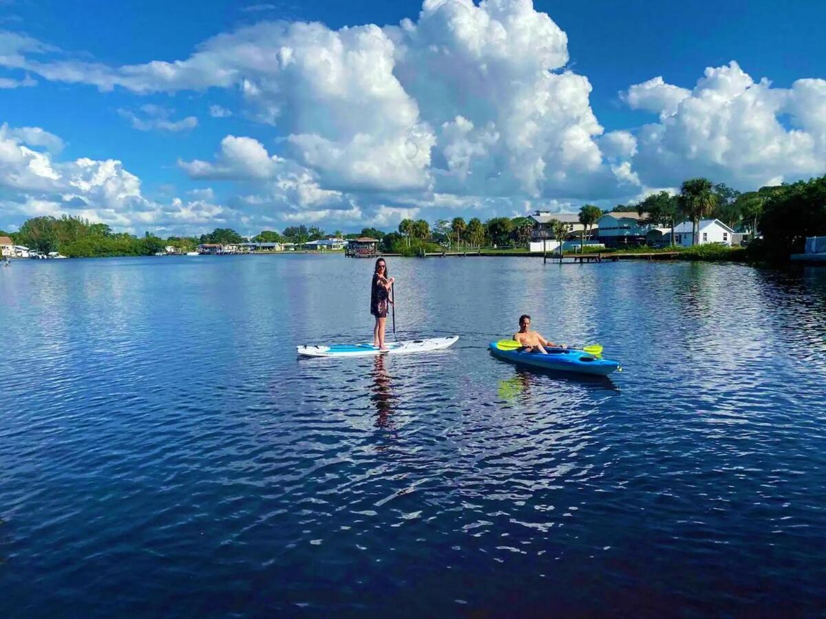 Blue Heron House, Private 4 Bedroom Waterfront W Heated Pool And Fire Pit Ruskin Exteriör bild